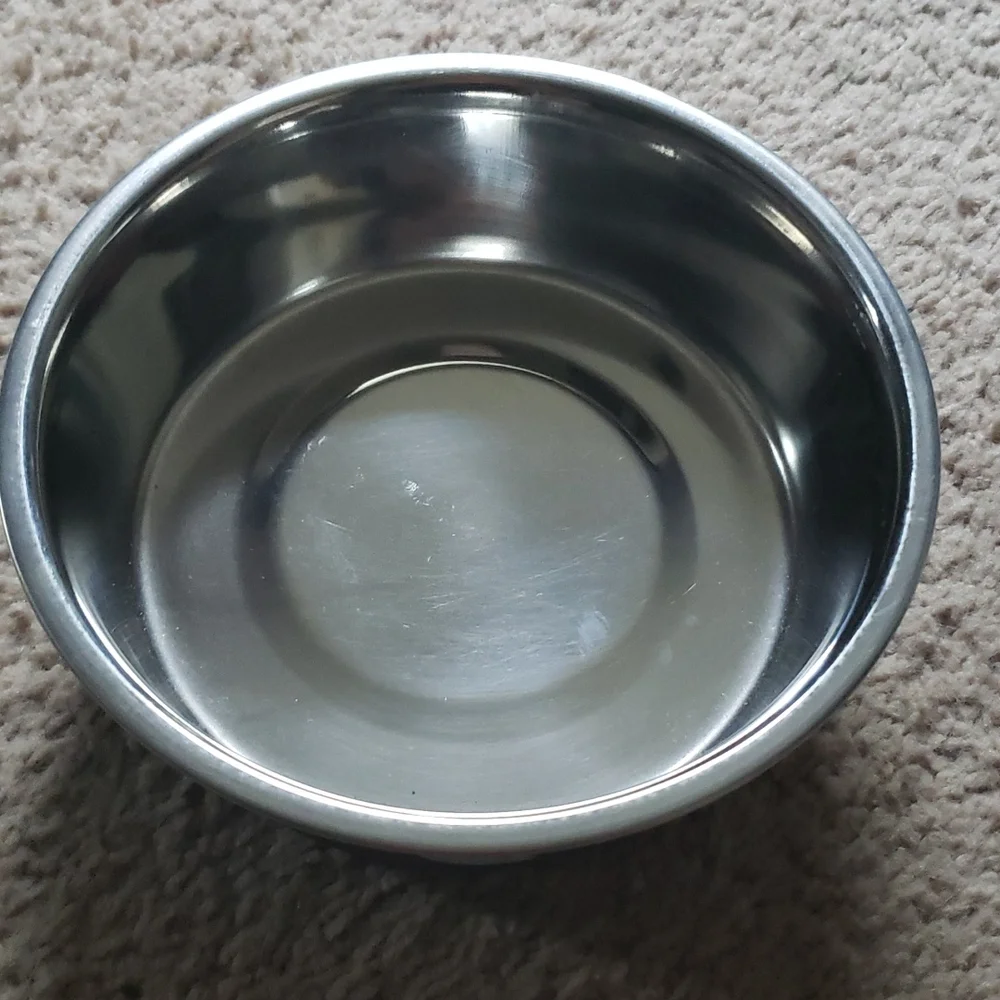 Cute kitty food/water bowl